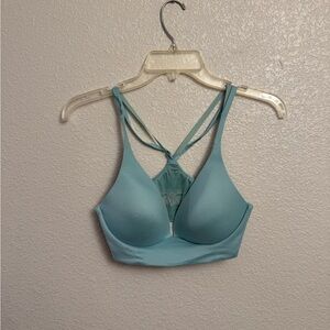 Victoria's Secret Aqua Crossback Bra